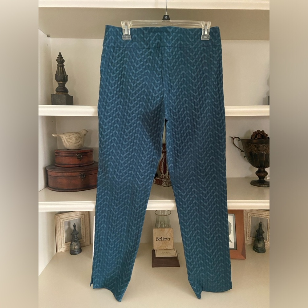 Erica Taylor blue stretch Pant - L